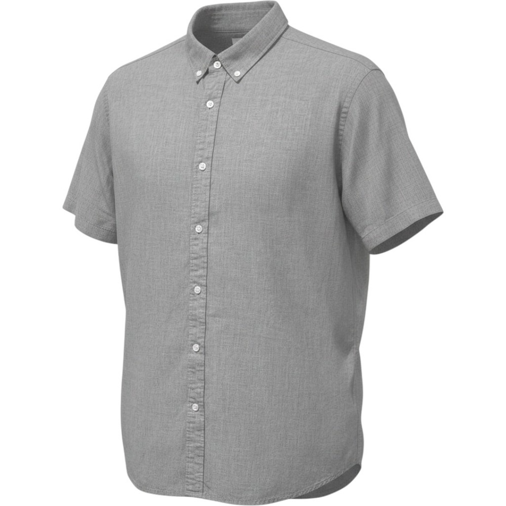Old Navy Mens Gray Slim Fit SS Classic Shirt